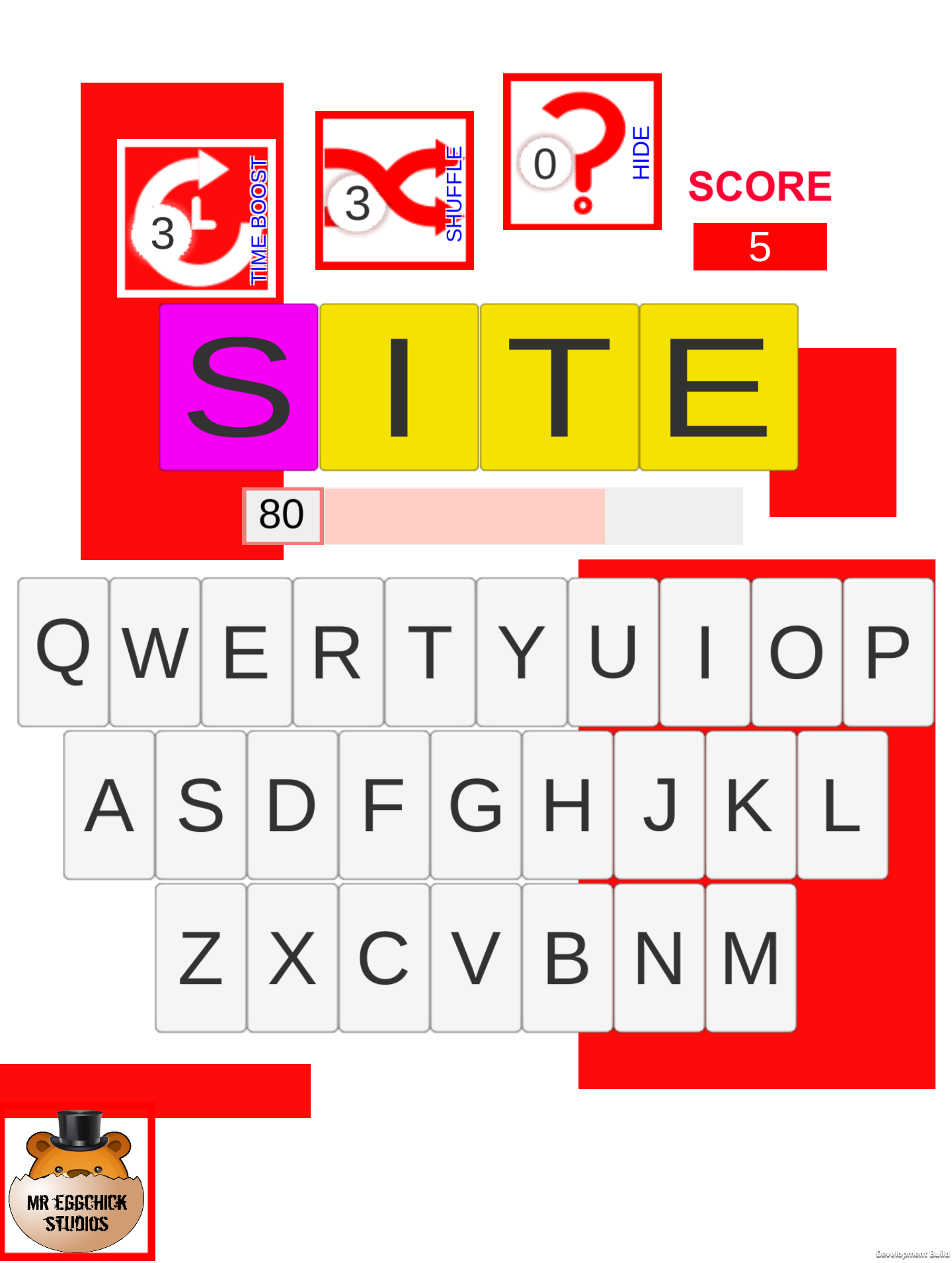 Change the letter S to L to make the word LITE